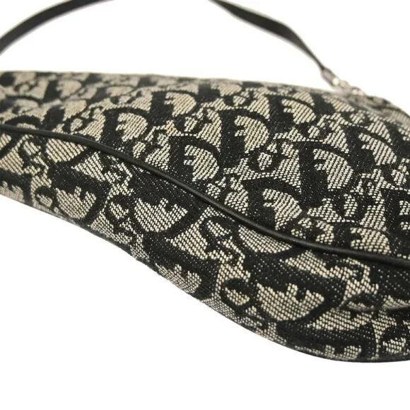 Christian Dior Black Trotter Saddle Handbag - Picture 6 of 10